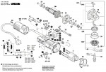 Bosch 3 601 C96 009 Gws 900 Angle Grinder 230 V / Eu Spare Parts